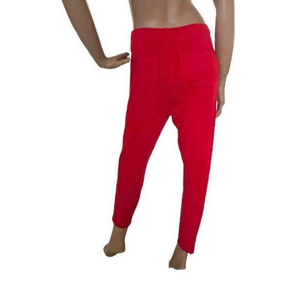 Lou & Grey Petites Signature Soft Red Joggers Lounge Sweatpants Womens Sz M - Picture 7 of 10